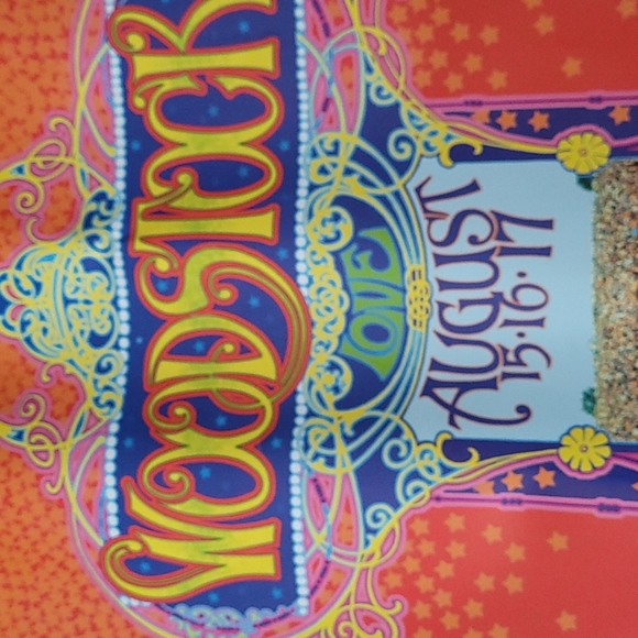 WOODSTOCK, 1969, Poster 24 x 17 1/2, Replica, EUC, not framed. - Picture 4 of 8